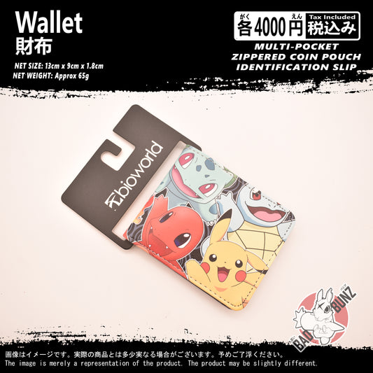 (WLT-PKM17) Pokemon Gaming Wallet