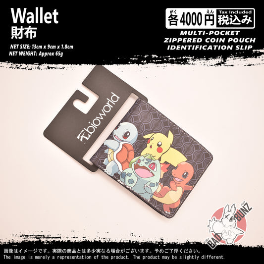 (WLT-PKM19) Pokemon Gaming Wallet