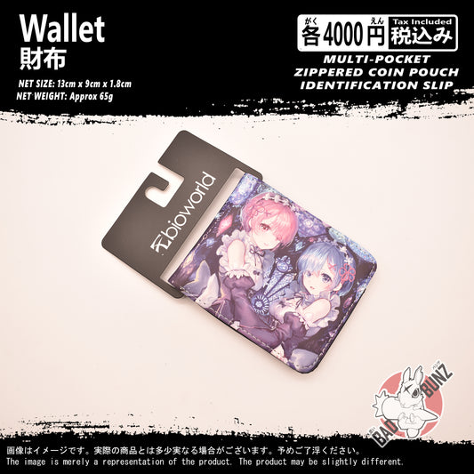 (WLT- RE001) Re:Zero Anime Wallet