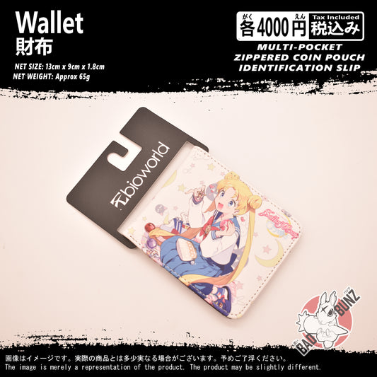 (WLT- SM04) Sailor Moon Anime Wallet