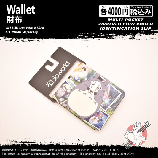 (WLT-TTR04) Studio Ghibli Anime Wallet