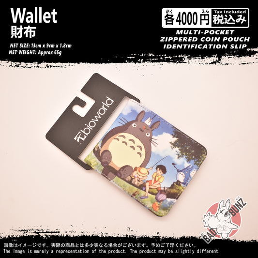 (WLT-TTR05) Studio Ghibli Anime Wallet
