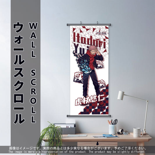 (Anime-JJT-03) ITADORI Jujutsu Kaisen Anime Wall Scroll