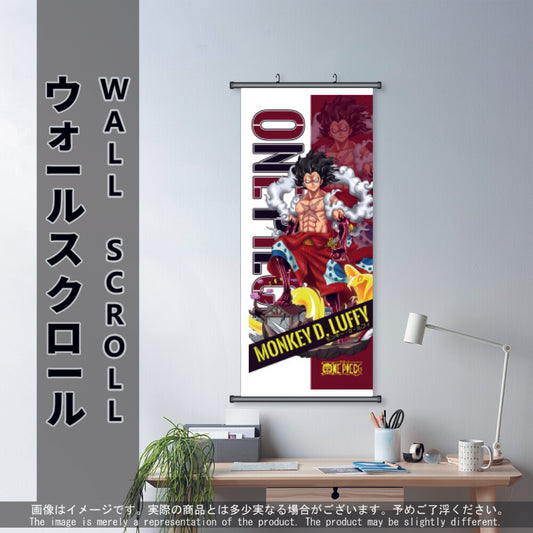 (Anime-OP-01) LUFFY One Piece Anime Wall Scroll