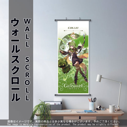 (GSN-DENDRO-01) COLLEI Genshin Impact Anime Wall Scroll