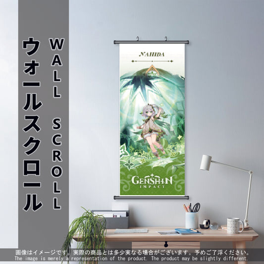(GSN-DENDRO-04) NAHIDA Genshin Impact Anime Wall Scroll