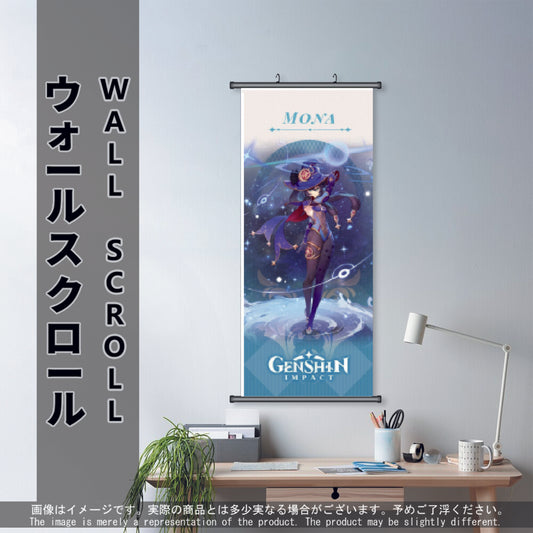 (GSN-HYDRO-02) MONA Genshin Impact Anime Wall Scroll