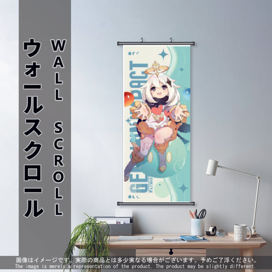 (GSN-MISC-02) PAIMON Genshin Impact Anime Wall Scroll