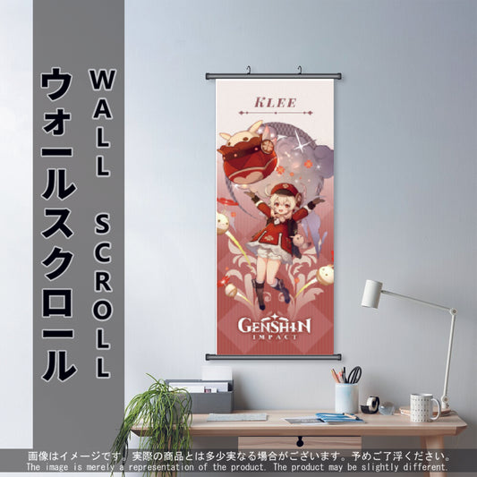 (GSN-PYRO-04) KLEE Genshin Impact Anime Wall Scroll