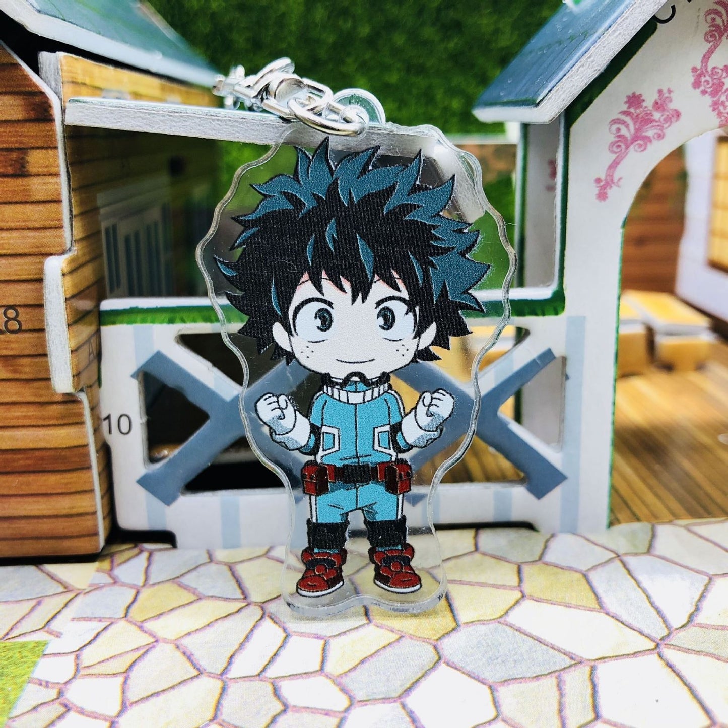 (NAR-02KC) Naruto Anime Double-Sided Acrylic Keychain Set
